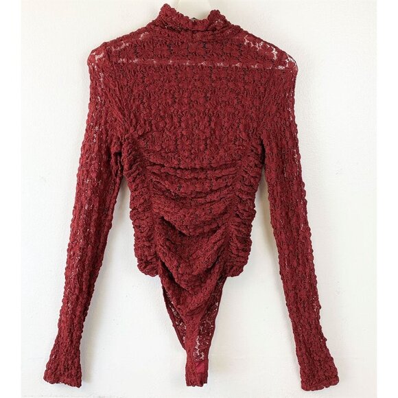 NWT Free People Day & Night Lace Bodysuit Size S - Picture 4 of 9